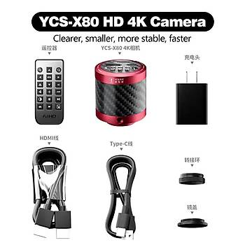 YCS X80 4K Mikroskop Kameras�
