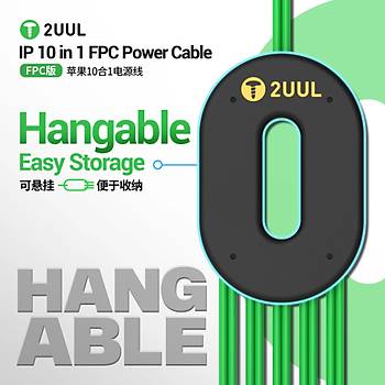 2UUL PW10 iPhone Power Kablo (7-17PM aras� modelleri destekler!)