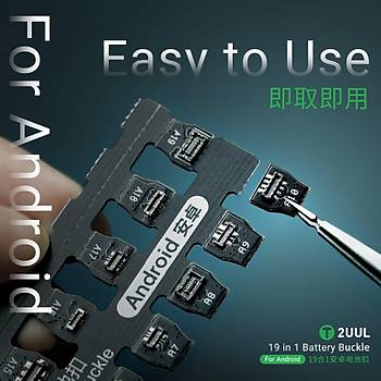 2UUL PW06 19 in 1 Android Power Kablo Konnektr