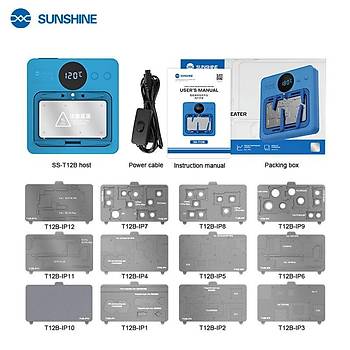 Sunshine SS-T12B Bord Is�t�c� (iPhone X-16PM / Face id / CPU / Kamera / Android universal)