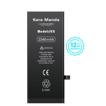KARA MANDA iPhone SE 2020 Batarya (2340 mAh) (1 Yl Garanti)