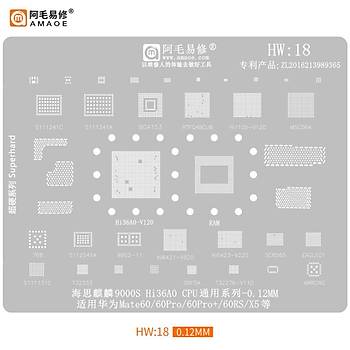 Amaoe Huawei Entegre Kal�p Seti (HW 1 - HW 19 aras� kal�plar) (19 Adet entegre kal�b� fiyat�d�r!)