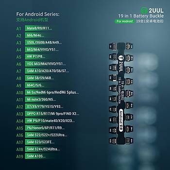 2UUL PW06 19 in 1 Android Power Kablo Konnektr