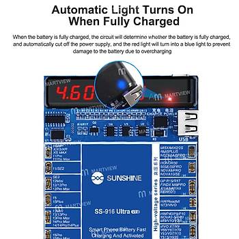 Sunshine SS-916 Ultra V2.0 Batarya oklama