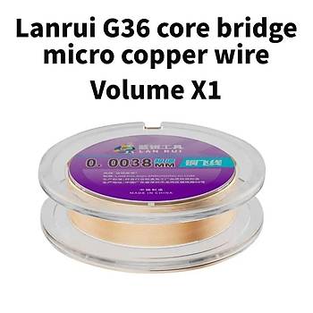 Lanrui 0.0038 Yol ekme Teli (zolasyonlu)