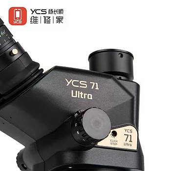 YCS 71 Ultra Trinocular Mikroskop Ba�l��� (0.67X - 45X Zoom)