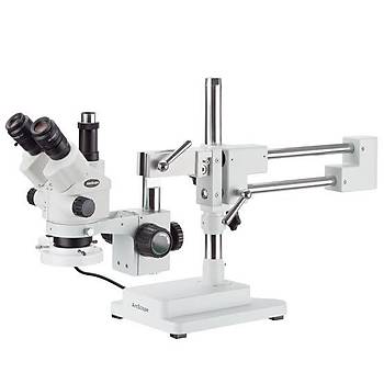 AmScope SM-4NTP Beyaz Full Mikroskop