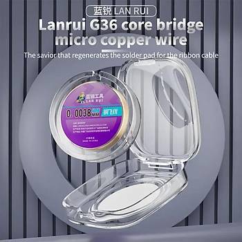 Lanrui 0.0038 Yol ekme Teli (zolasyonlu)