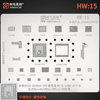 Amaoe HW 15 / 9000 Hi36A0 CPU / Mate40 / 40Pro / 40Pro+ / 40RS