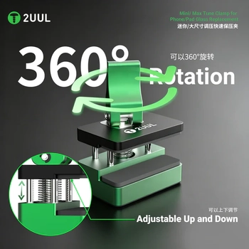 2UUL TC02 MAX Tune Clamp Ayarlanabilir Ekran ve Arka Cam Presleme Mandal� (MAX) (Sadece g�rseldeki b�y�k(MAX) olan klips g�nderilecektir, k���k(mini) olan ayr� sat�lmaktad�r)