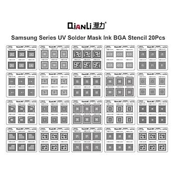Qianli Solder Mask Pad Lehim ablonu (Samsung)