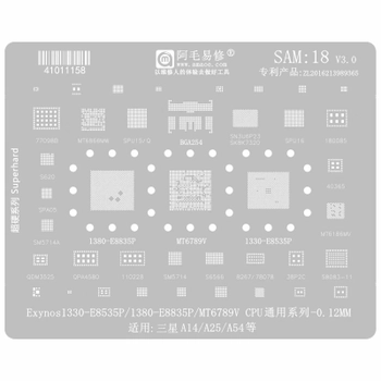 Amaoe SAM 18 Entegre Kalb (Exynos1330 / E8535P / 1380 / E8835P / MT6789V)