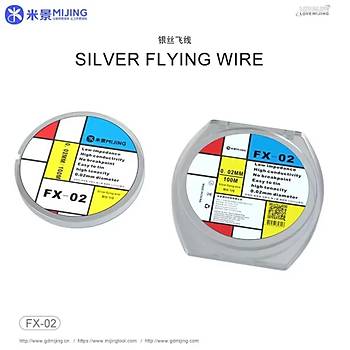 Mijing FX-02 Yol ekme Teli (0.02mm / 100M)