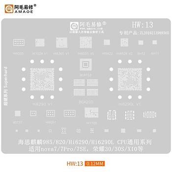 Amaoe Huawei Entegre Kal�p Seti (HW 1 - HW 19 aras� kal�plar) (19 Adet entegre kal�b� fiyat�d�r!)