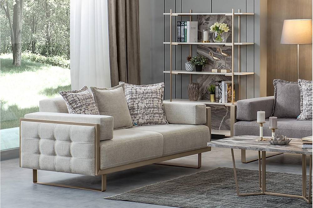 Loft Gold Kitaplık