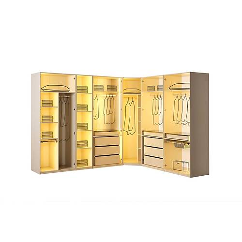 Esila Yatak Odas� & Giyinme Dolab�