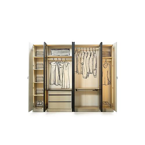 Mass Yatak Odas� & Giyinme Dolab�