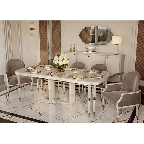 Monaco Mat Krem Yemek Odas�