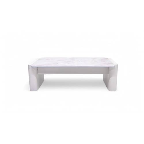 668 Moonstone White Orta Sehpa