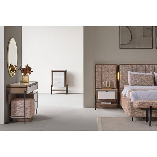 Moka Yatak Odas� & Giyinme Dolab� - Turuncu