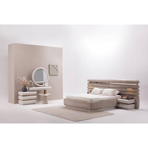 Hermosa Yatak Odas & Giyinme Dolab