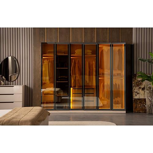 Milano Yatak Odas� & Giyinme Dolab�