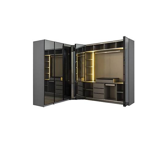 Luna Yatak Odas� & Giyinme Dolab�