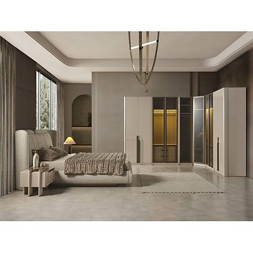 Petra Yatak Odas & Giyinme Dolab