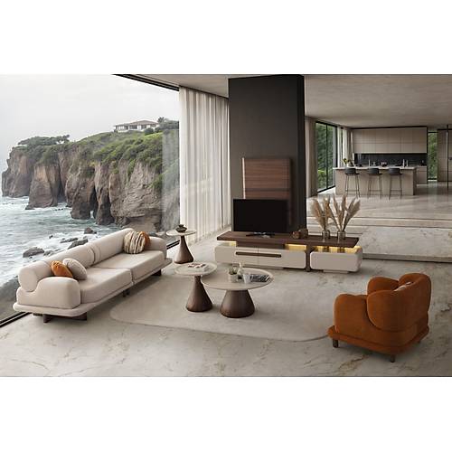 Moon Ceviz Orta Sehpa