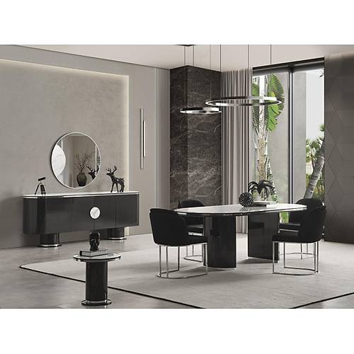 Cartier Yemek Odas - Antrasit