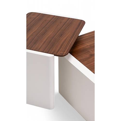 668 Moonstone Walnut Orta Sehpa
