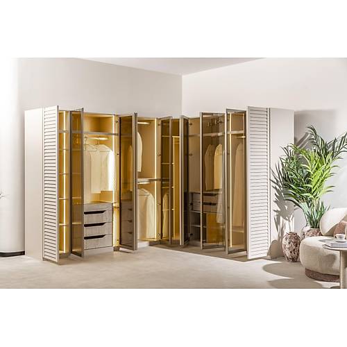 Troya Yatak Odas� & Giyinme Dolab�