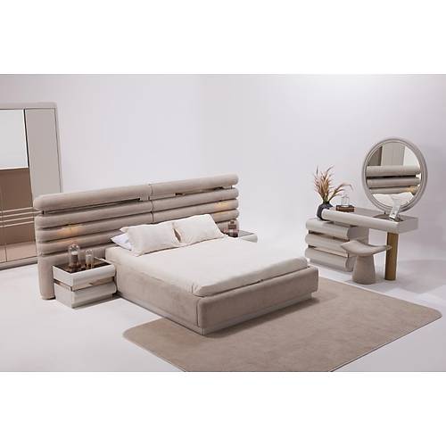 Hermosa Yatak Odas & Giyinme Dolab