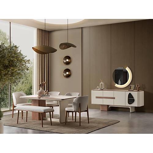 Enna Ekru Yemek Odas�