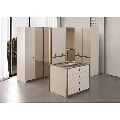 Gloria Yatak Odas & Giyinme Dolab