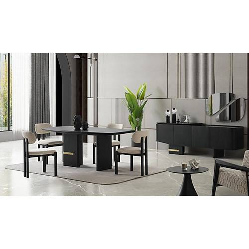 Erste Yemek Odas� - Siyah