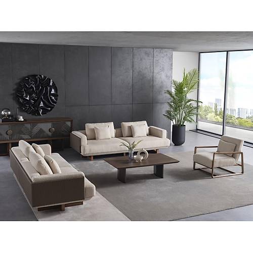 Cross Orta Sehpa - Ceviz