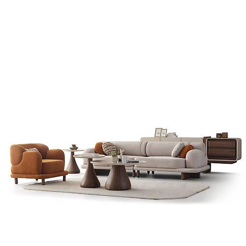 Moon Ceviz Koltuk Tak�m�