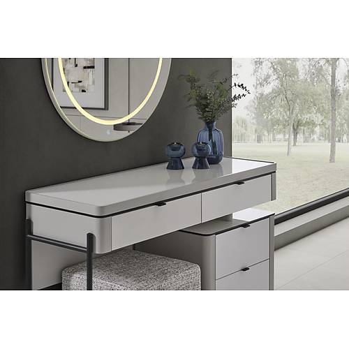 Moka Yatak Odas� & Giyinme Dolab� - Gri