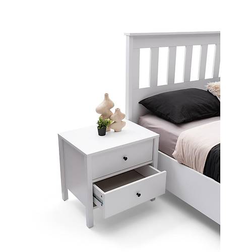 Loft Yatak Odas� - Beyaz