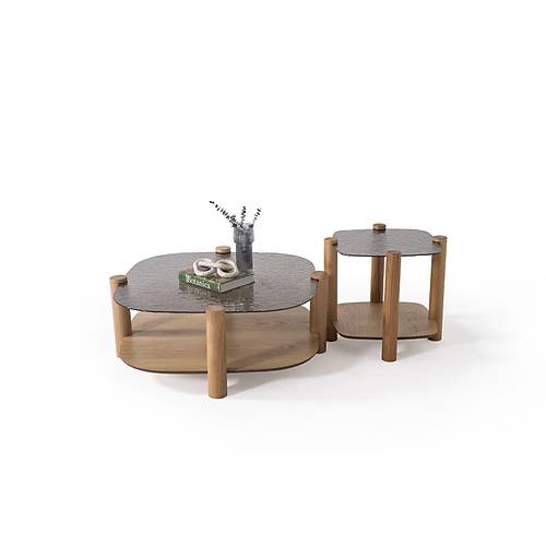 974 Oak Bronze Fusion Orta Sehpa