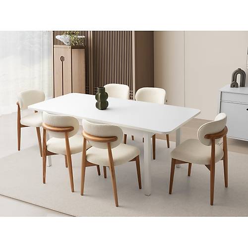 Loft Yemek Odas� - Beyaz