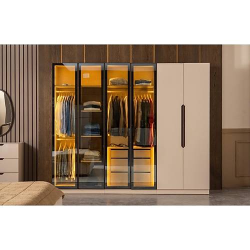 Milano Yatak Odas� & Giyinme Dolab�