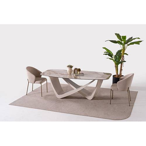 Wisber Seramik Masa & Sandalye