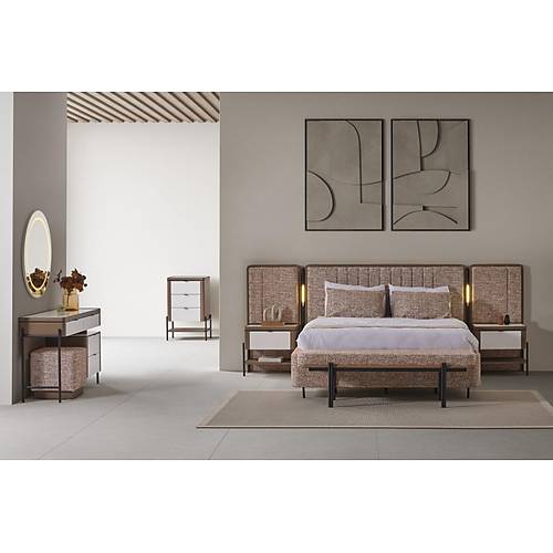 Moka Yatak Odas� & Giyinme Dolab� - Turuncu