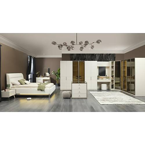 Luna Yatak Odas� & Giyinme Dolab�