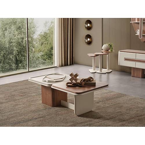 Enna Ekru Orta Sehpa