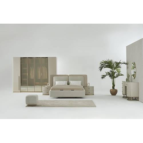 Wood Yatak Odas� & Giyinme Dolab�