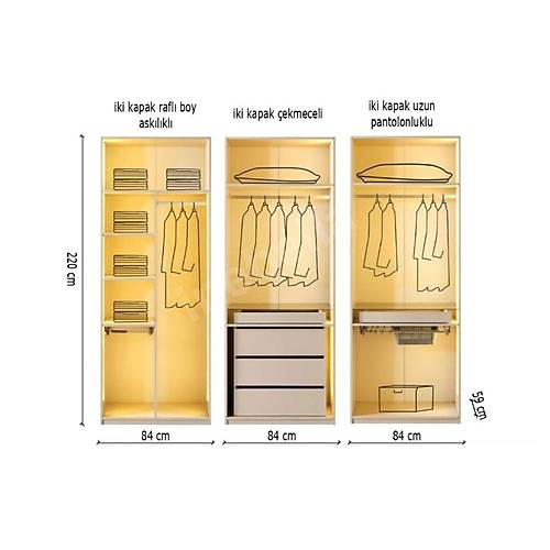 Esila Yatak Odas� & Giyinme Dolab�