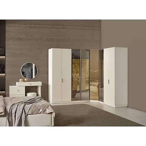 Roza Yatak Odas� & Giyinme Dolab�